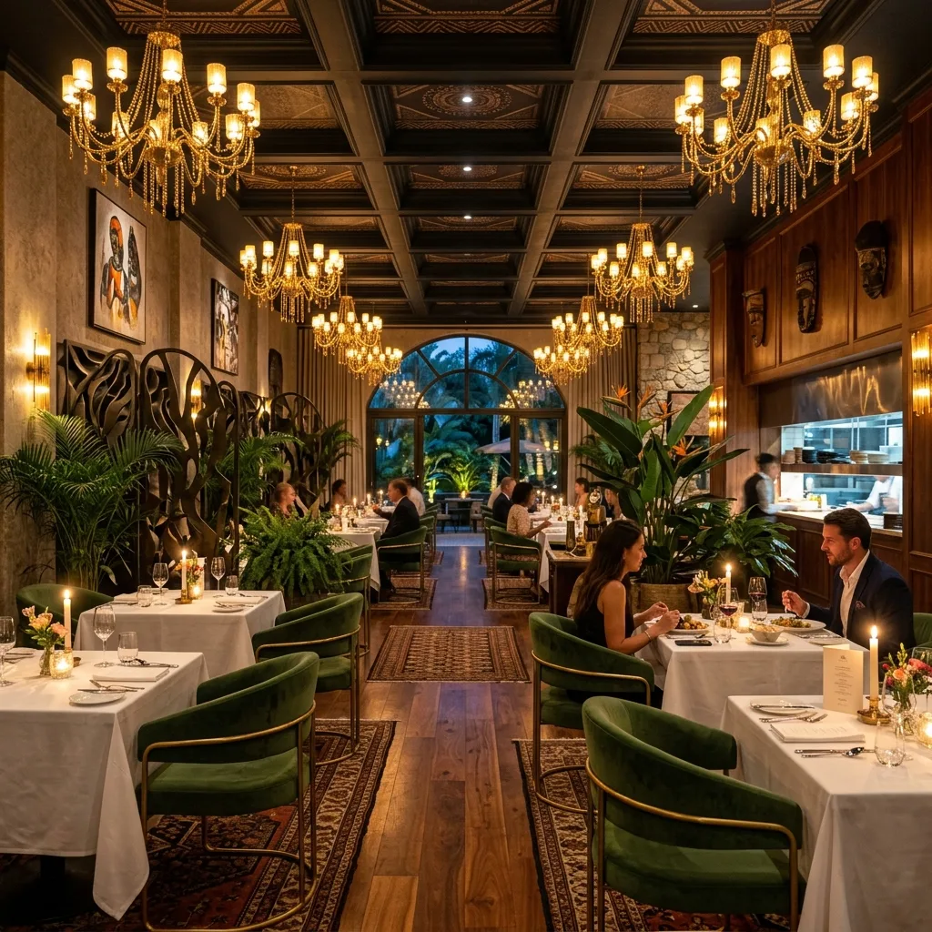 Restaurant Le Savanna — Hôtel Mickel